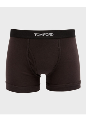 Logo-Trim Boxer Briefs