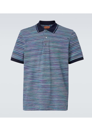 Missoni Striped cotton polo shirt