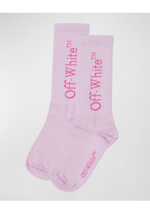 Girl's Big Logo Bksh Mid-Calf Socks