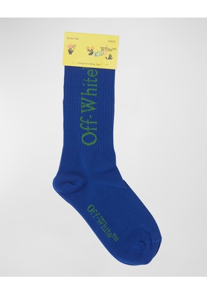 Boy's Big Logo Bksh Mid-Calf Socks