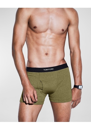 Logo-Trim Boxer Briefs