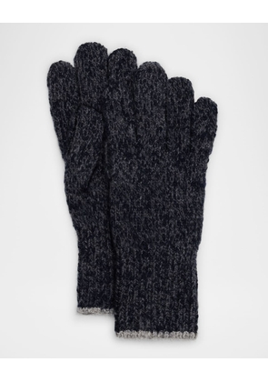 Men's Wool and Cashmere Knit Gloves