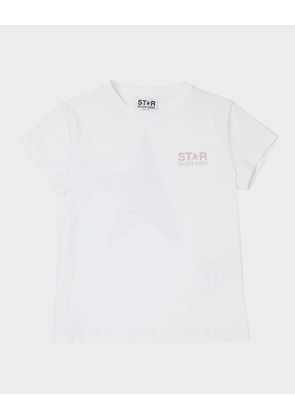 Girl's Classic Logo-Print T-Shirt, Size 4-12