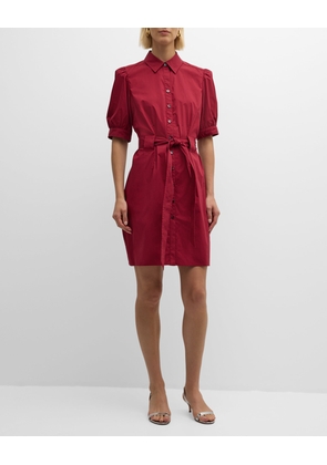 Piper Belted Weathercloth Shirtdress