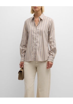 Mason Striped Button-Down Shirt