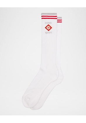 Men's Diamond Logo Sport Mid-Calf Socks