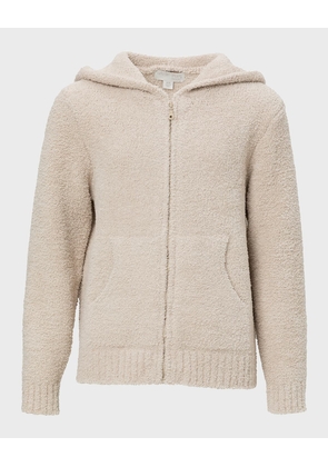 Kid's CozyChic Textured Hoodie, Size 6-14