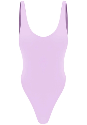 funky one-piece swimsuit - 2 Fluo