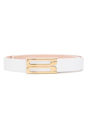 Victoria Beckham Frame belt - White