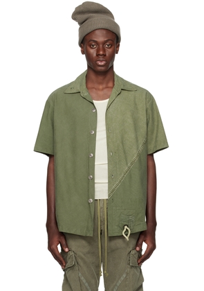 Greg Lauren Khaki Tent Shirt