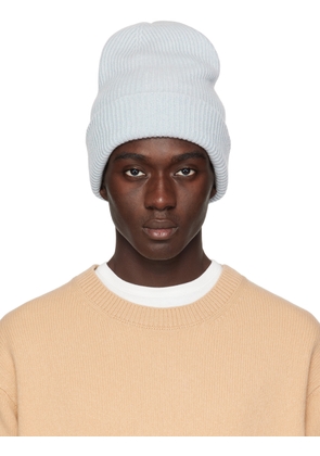 The Elder Statesman SSENSE Exclusive Blue Parker Beanie