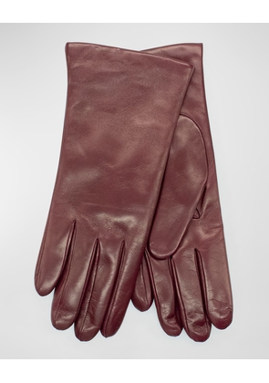 Cashmere-Lined Napa Leather Gloves