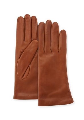 Cashmere-Lined Napa Leather Gloves