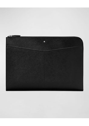 Men's Sartorial Portfolio Leather Clutch Bag