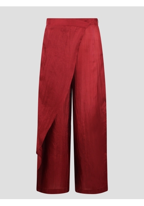 The Rose Ibiza Wrap Silk Trousers