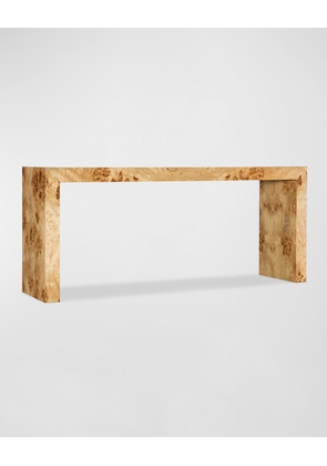 Auberon Burl Console Table