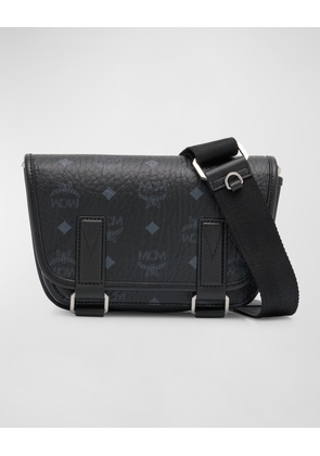 Men's Aren Visetos Monogram Messenger Bag