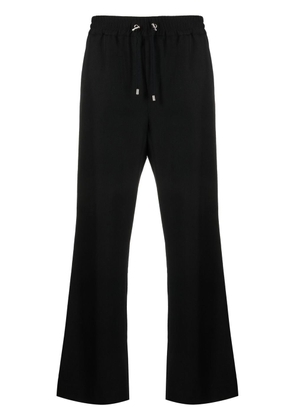 Balmain pyjama-style wide-leg trousers - Black