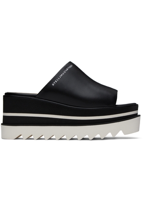 Stella McCartney Black Sneak-Elyse Platform Mules