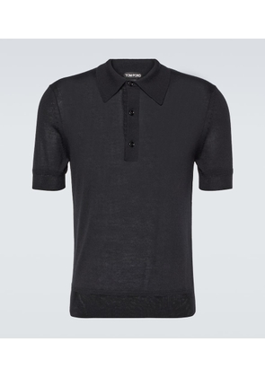 Tom Ford Cashmere and silk polo shirt