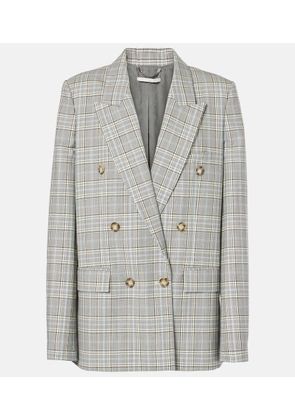 Stella McCartney Prince of Wales check wool blazer