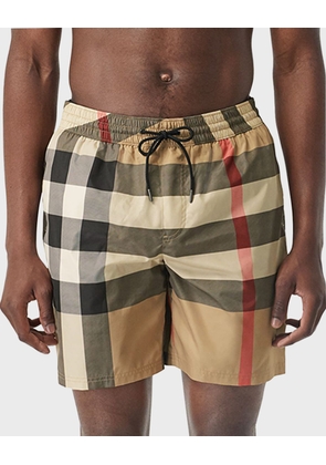 Men's Guildes Vintage Check Swim Shorts