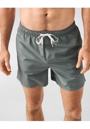 Men's Fast-Dry Drawstring Swim Shorts