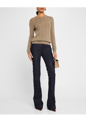 Cable-Knit Cashmere Sweater