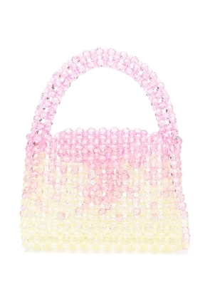 Germanier bead-embellished tote bag - Pink