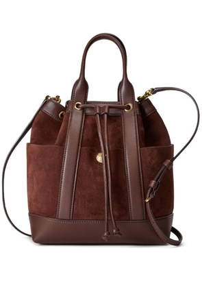 Veronica Beard leather bucket bag - Brown