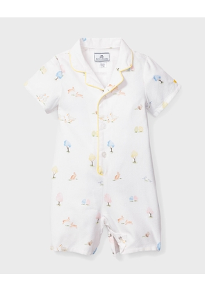 Kid's Easter Gardens Classic Romper, Size Newborn-24M