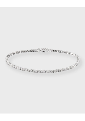 18K White Gold Diamond Tennis Bracelet, 1.96tcw