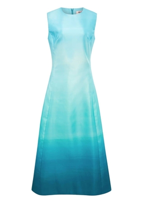 Leo Lin Cleo ombré midi dress - Blue