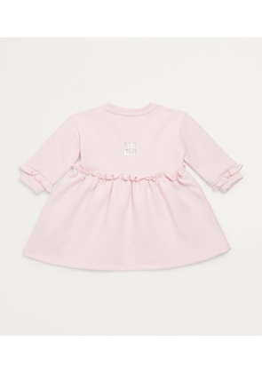 Givenchy Kids Cotton Logo Dress (6-18 Months)