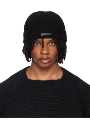 Fear of God Black Cashmere Beanie