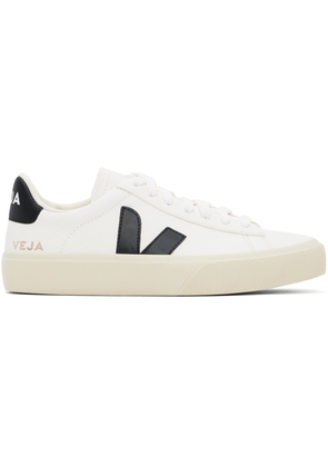 VEJA White Campo ChromeFree Leather Sneakers