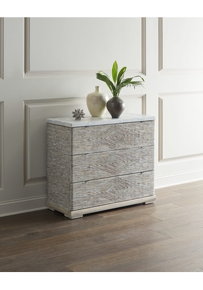 Lissardi Marble Top 3-Drawer Chest