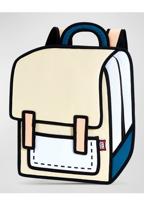 Kid's Spaceman Graffiti Backpack