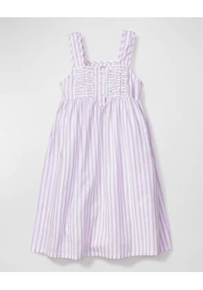 Girl's Charlotte Striped Nightgown, Size 2-12