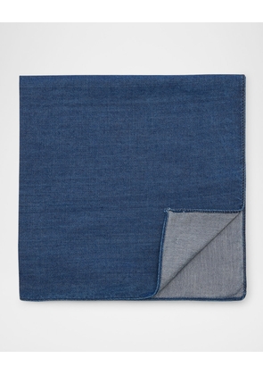 Men's Denim Pocket Square