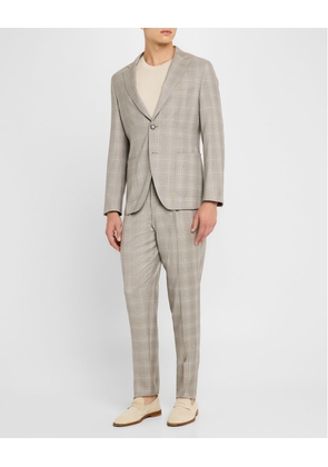 Men's Heston Glen Check Wool Suit