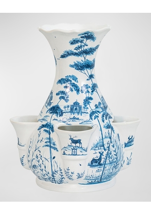 Country Estate 11.5' Tulipiere Vase- Delft Blue