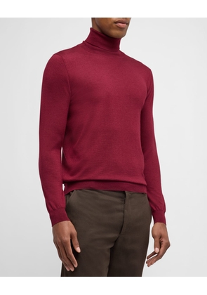 Men's Wool Turtleneck Shirt