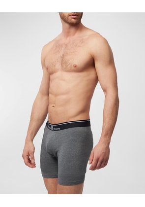 Men's Solid Knit 2-Pack Boxer Briefs