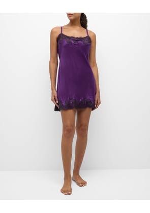 Lolita Scalloped Silk Chemise