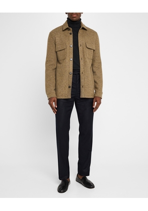 Men's LP Cashmere-Nylon Overshirt