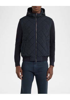 Men's Ampay Windwish Hooded Bomber Jacket