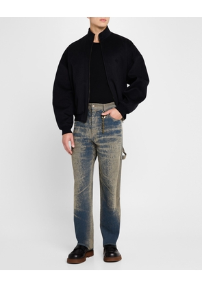 Men's John Jacquard Relaxed Worker Jeans