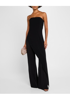 Alondra Strapless Asymmetric Jumpsuit