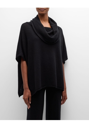 Cashmere Cowl-Neck Tunic